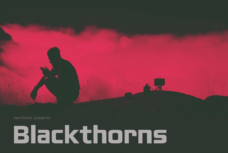 Blackthorns Schriftart