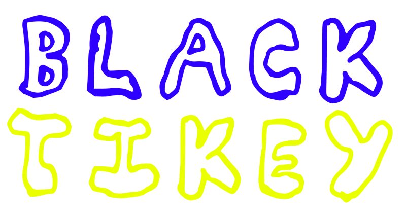 Blacktikey Font