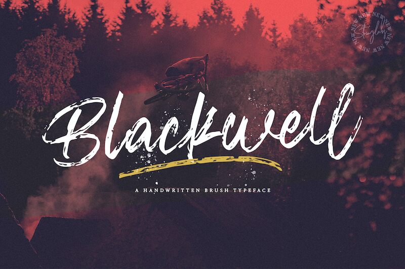 Blackwell Schriftart