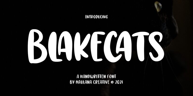 Blakecats Schriftart