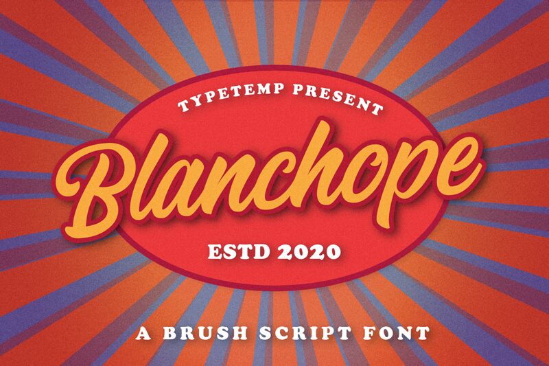 Blanchope フォント