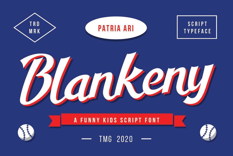 Blankeny Script Czcionka