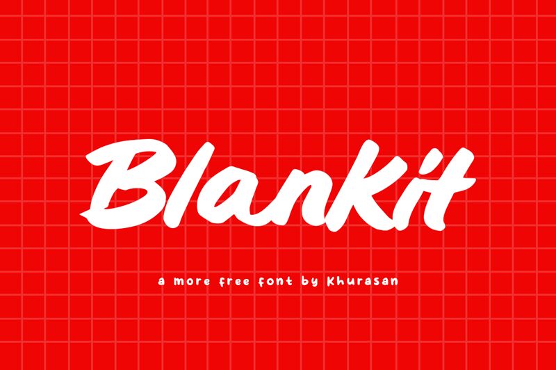 Blankit Schriftart