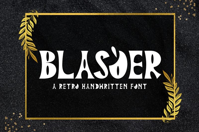BLASQER Czcionka