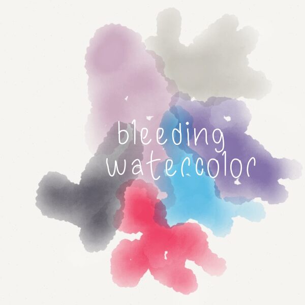 bleedingwatercolor Fuente