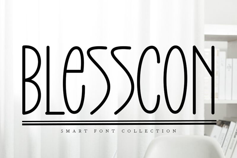 Blesscon Font
