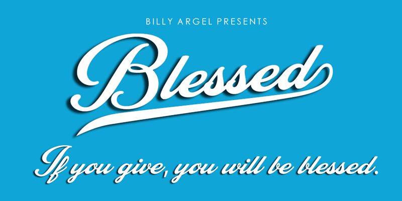 Blessed Schriftart