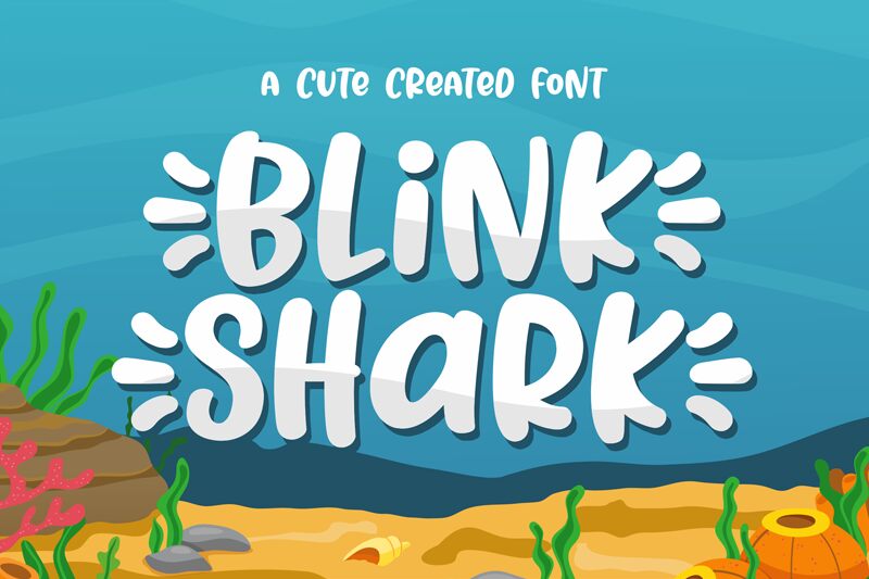 BLINK SHARK Schriftart