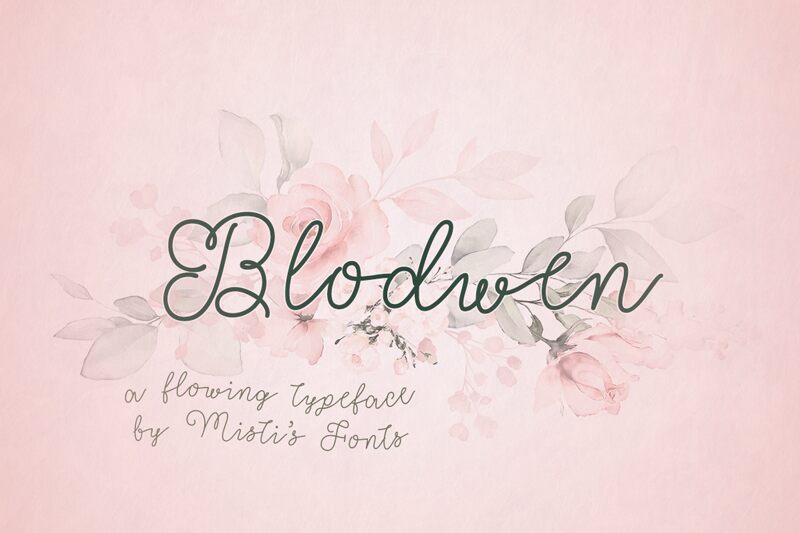 Blodwen Schriftart