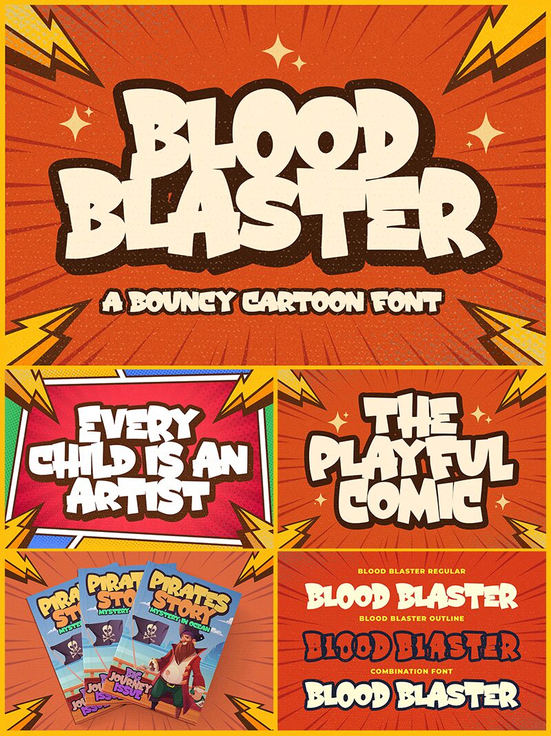 Blood Blaster Schriftart