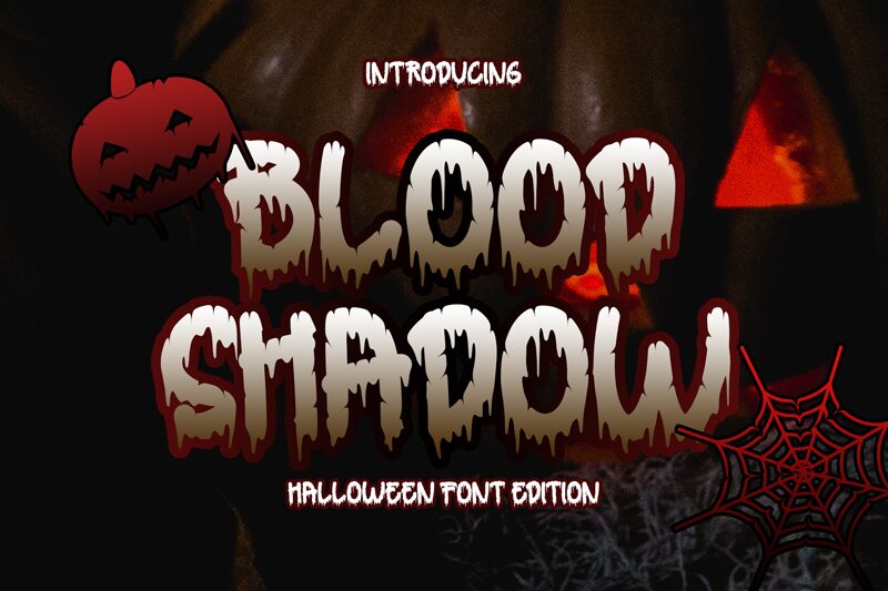 Blood Shadow Czcionka