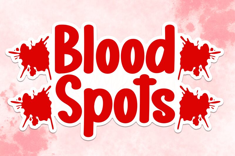 Blood Spots Carattere