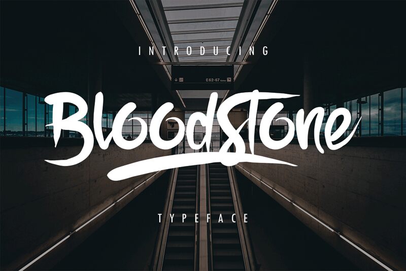 Bloodstone Czcionka