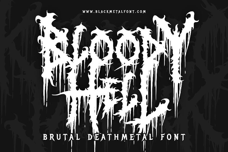 Bloody Hell Czcionka