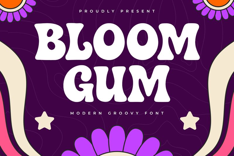 Bloom Gum Font
