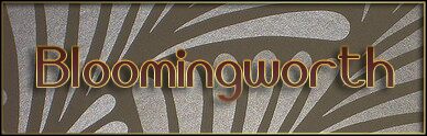 Bloomingworth Schriftart