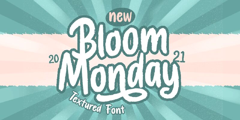 Bloom Monday Carattere
