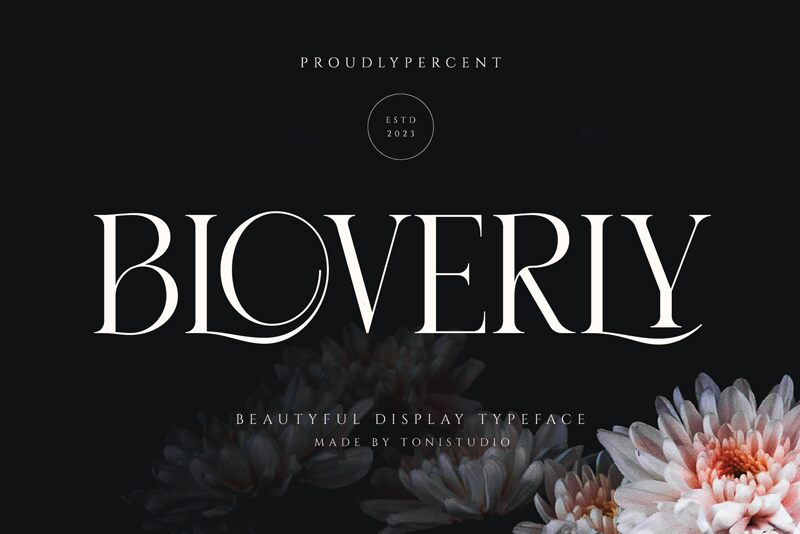 BLOVERLY Шрифт