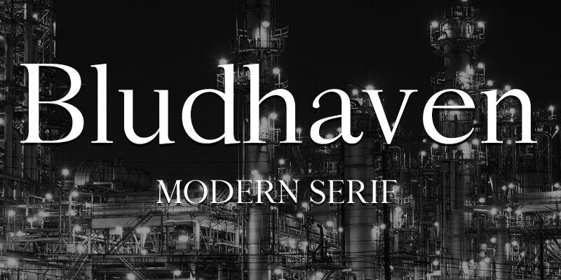 Bludhaven Schriftart