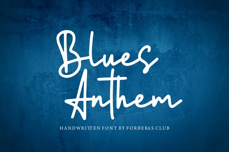 Blues Anthem Carattere