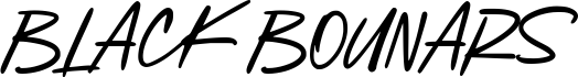 Black Bounars