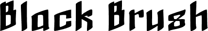 Black Brush