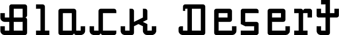 Black Desert  Regular