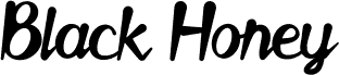 Black Honey Script