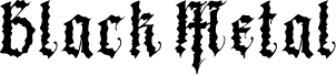 Black Metal