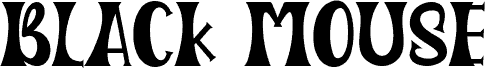 Black Mouse -Personal Use font