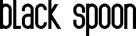 black spoon© ExtraBold
