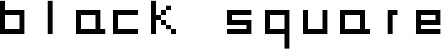 black square Regular