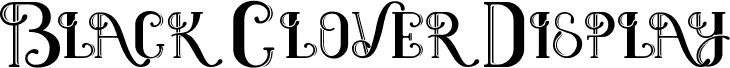 BlackCloverDisplay
