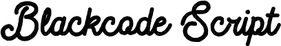 Blackcode Script Stamp Free for