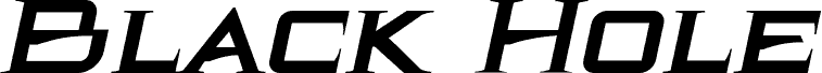 BlackHole BB Italic