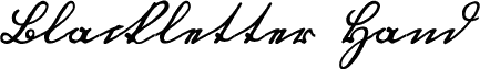 Blackletter Hand
