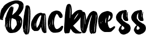 Blackness - Personal use