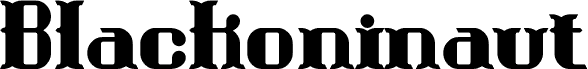 Blackoninaut Bold BRK