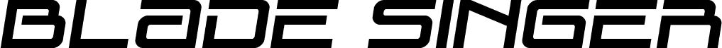 Blade Singer Semi-Italic