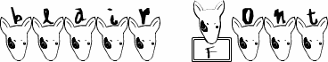 blair Font