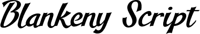 Blankeny-Script