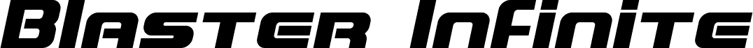Blaster Infinite Italic