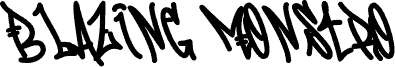 Blazing Monstro carattere