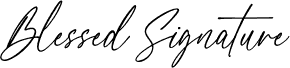 Blessed Signature