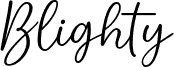 Blighty Regular