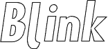 Blink 'Liner Oblique