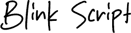 Blink Script fuente