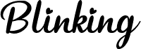 Blinking