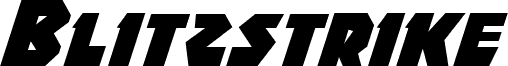 Blitzstrike Italic