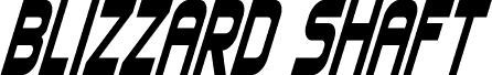 Blizzard Shaft Heavy Italic